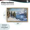 Stupell Industries Winter Mountain Lake Floating Frame, design by Petal Prints Design